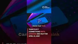 Today's NYT Connections Hints, Answers and Help for April 22, #681 #entertainment #entertainmentnews