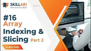#16 - Advanced Indexing | What is Advance Array Indexing | Array | Data Science Full Course 2022