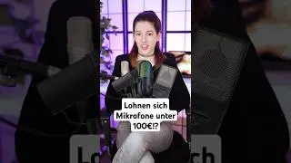 Lohnt sich ein Mikrofon unter 100 Euro?