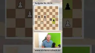 Schachaufgabe Nr. 0174 | #shorts #chess #chesspuzzle