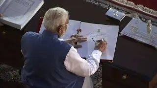 Modi's Cabinet 2024 Oath: A Historic Third Term Begins #modi #modi 3.0