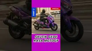 SKUTIK GEDE XMAX PAKAI LIVERY PRIMA PRAMAC MOTOGP 2026