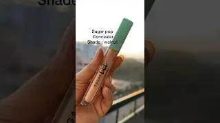Sugar pop concealer shade walnut swatch !Provides a medium coverage #concealer #sugarpop#makeup