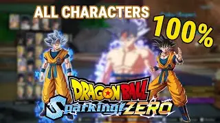 Dragon Ball Sparking Zero - All Character + DLC Full Roster