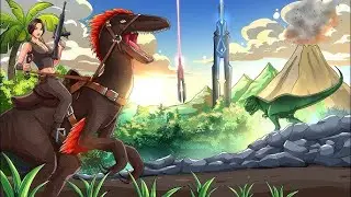 🔴Lets Play ARK Crystal Isles Map #arksurvivalevolved