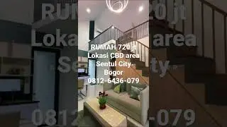 Rumah 720jt an di Sentul city Bogor || 08126436079
