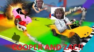 cOoPeR and ZaC - Mario Kart Challenge