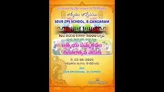 SDVR ZPS SCHOOL, B.GANGARAM 1999-2000 10th get together || 22-06-2025