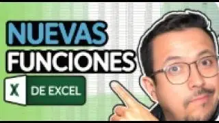 Nuevas funciones de Excel, te sorprenderá lo que son capaces de hacer.
