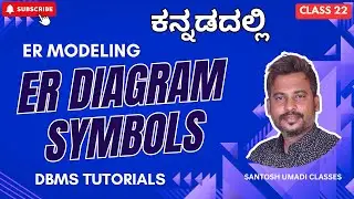 ER Diagram Symbols & Notations Explained | DBMS ER Modeling in Kannada | DBMS Exam Preparation