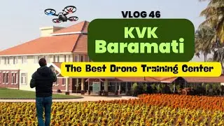 KVK Baramati | The Best Drone Training Center 🤩 | Vlog 46 