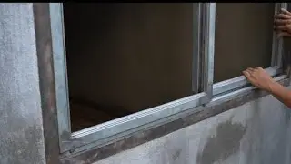 How making iron sliding window#tmg#windows#making