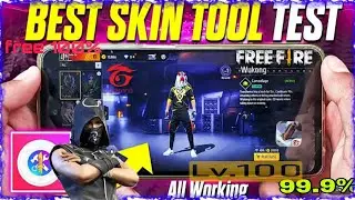 Testing Free Fire Skin Tool - Safe or ID Ban Risk? Free 99.9%👍