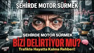 Şehirde Motor Sürmek Bizi Delirtiyor Mu? 🧠 Trafikte Hayatta Kalma Rehberi!