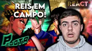 ⚽ OS REIS DE CATALUNHA! React a Barcha – Blue Lock | PeJota