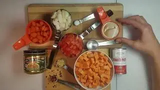 West African Sweet Potato Peanut Soup