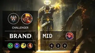 Brand Mid vs Zoe - BR Challenger Patch 9.24