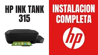 Impresora HP Ink Tank 315 &iquest;C&oacute;mo Instalar Para Imprimir desde mi PC? &iquest;C&oacute;mo Configurar? Sin CD