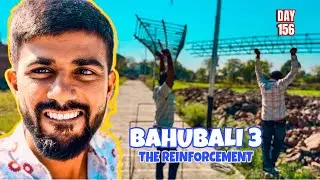 7000 Bricks Khatam! Plinth Level Brickwork & Bahubali Reinforcement 😱 | Day 156