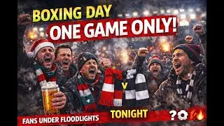 🔥 Boxing Day Football Chant &ndash; &ldquo;ONE GAME ONLY!&rdquo; | United vs Newcastle | Terrace Anthem