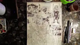 Rengoku Death Manga Art Part-2 #demonSlayer #manga​ #rengoku #mangadrawing