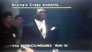 Larry Holmes vs. Trevor Berbick Street Fight