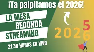 ¿CÓMO SERÁ TU 2026? - TAROT E INVITADAS, FIESTA Y REGALOS EN VIVO - Edición 144 de La Mesa Redonda