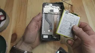 Wymiana baterii  w telefonie smartfonie Huawei p10 lite Battery Repair Guide