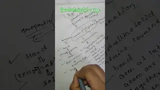 How do I explain covalent crystal - properties,example , a short trick #short