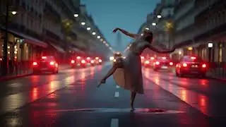 Emotional French Pop Cover | Cinematic Night Mood | EchoVerse