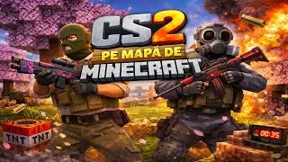 CS2 DAR &Icirc;N MINECRAFT 😱 | Arme, Bombe și Haos Total!