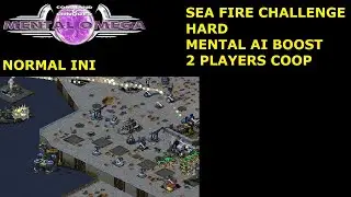 Mental Omega 3.3.6 - Sea Fire Challenge (Hard) - Mental AI Boost - Normal INI