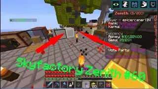 finishing crafting the recycler! (voidrealms skyfactory zenith #60)