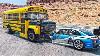 Cars VS Traffic Accident #1 High Speed Cars Crashes - BeamNG Drive
