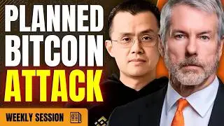 LIVE: MSTR Earnings Update, Bitcoin $62k + Binance Fears — What Next?
