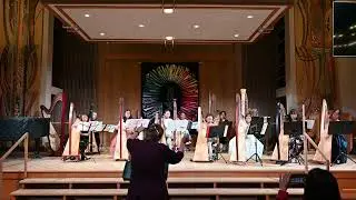 Akiko by Fabio Rizza, transcribed for harp ensemble for West Coast Harp Society Harp Day 2023