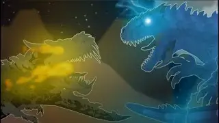 Thundersaurus VS Grimlock | EPIC BATTLE | StickNodes Pro | ThunderStrikeAnimates | Dinosaur battle