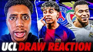 🚨 BAR&Ccedil;A UCL PATH REVEALED! 🔥 REAL MADRID IN DANGER VS BENFICA 💣 CHAMPIONS LEAGUE DRAW REACTION 😳