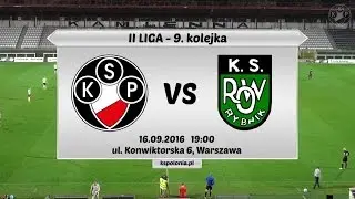 Skr&oacute;t meczu Polonia Warszawa 0-1 ROW 1964 Rybnik