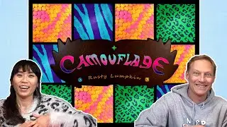 Camouflage Board Game Preview - Kickstarter May 3, 2022