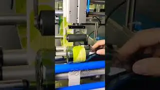 Semi-automatic round bottle labeling machine Labeling machine automation equipment SourceFactory