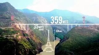 Construction of World's Highest Railway Bridge!! Chenab River Bridge (Kashmir)! AFCONS' Documentary!