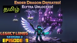 We Defeated the Ender Dragon & Found the Elytra! 🐉✨ | End City Adventure in Minecraft 