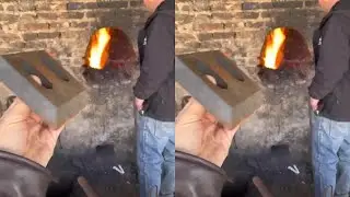 My dad makes this knife today! Ironwork heritage craftsmanship