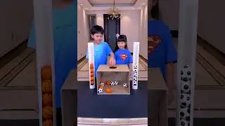 Little Boy Vs. Little Girl, Touch The Ball Challenge, Who Wins! #Funny #Familychallenge #Partygame