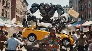 &ldquo;No One Can Stop This Robot! 😨 | City Destruction Scene&rdquo; #shortsvideo #accidentscene #viralvideos 