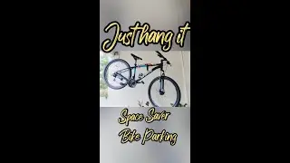 #bike #bikeparking BIKE PARKING | BIKE PARKING FOR SMALL SPACE
