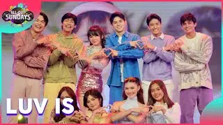 The cast of &lsquo;Luv Is: Caught In His Arms&rsquo; fill the AOS stage with their charms! | All-Out Sundays