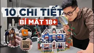 Soi 10 Chi Tiết CỰC DARK Trong Set LEGO 10 triệu Stranger Things: The Creel House 11370
