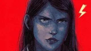 Digital Art Timelapse Procreate | Comic book Style Portrait